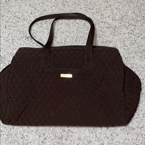 Vera Bradley quilted weekender